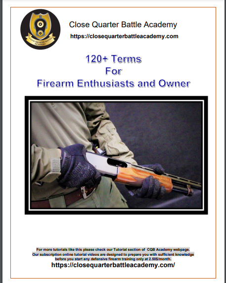 120+ Terms For Firearm Enthusiasts and Owner 0.00